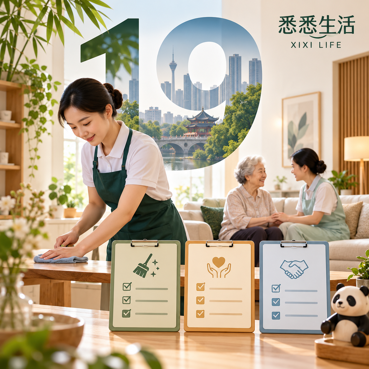 成都家政服务验收怎么做：清洁、照护与交接三张表