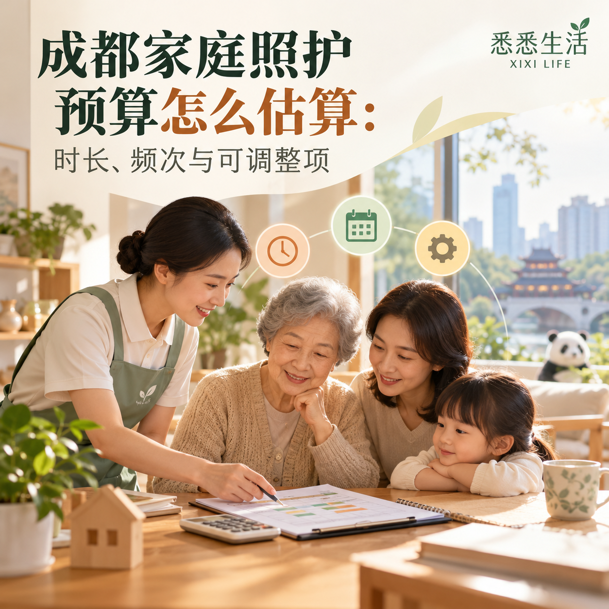 成都家庭照护预算怎么估算：时长、频次与可调整项