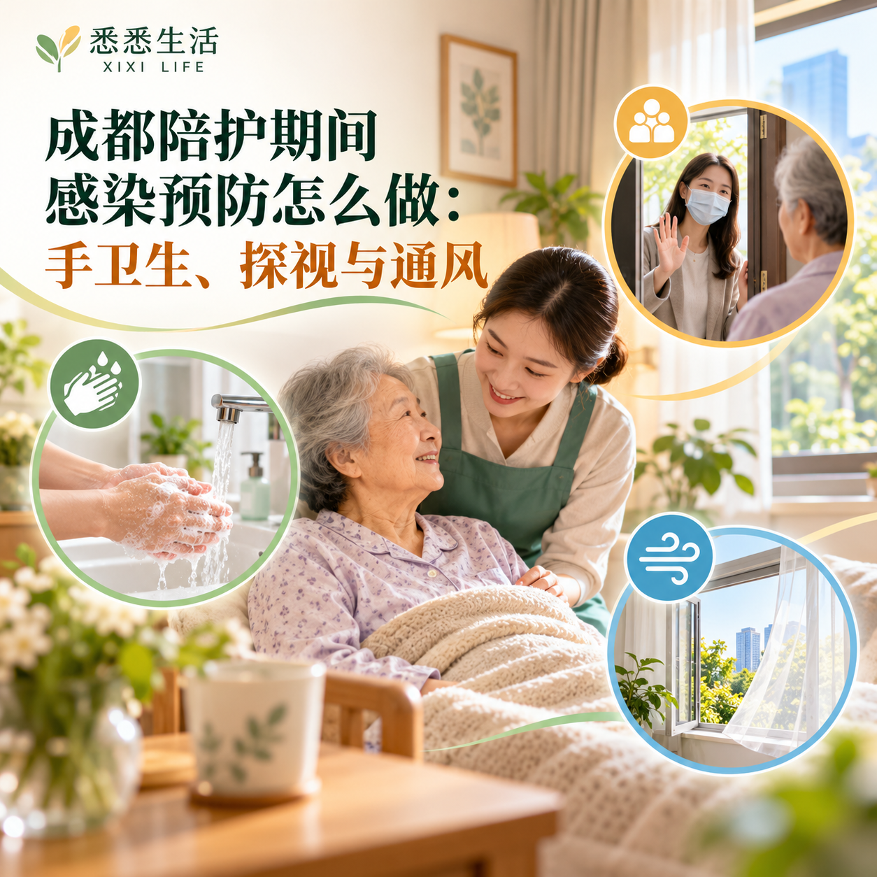 成都陪护期间感染预防怎么做：手卫生、探视与通风