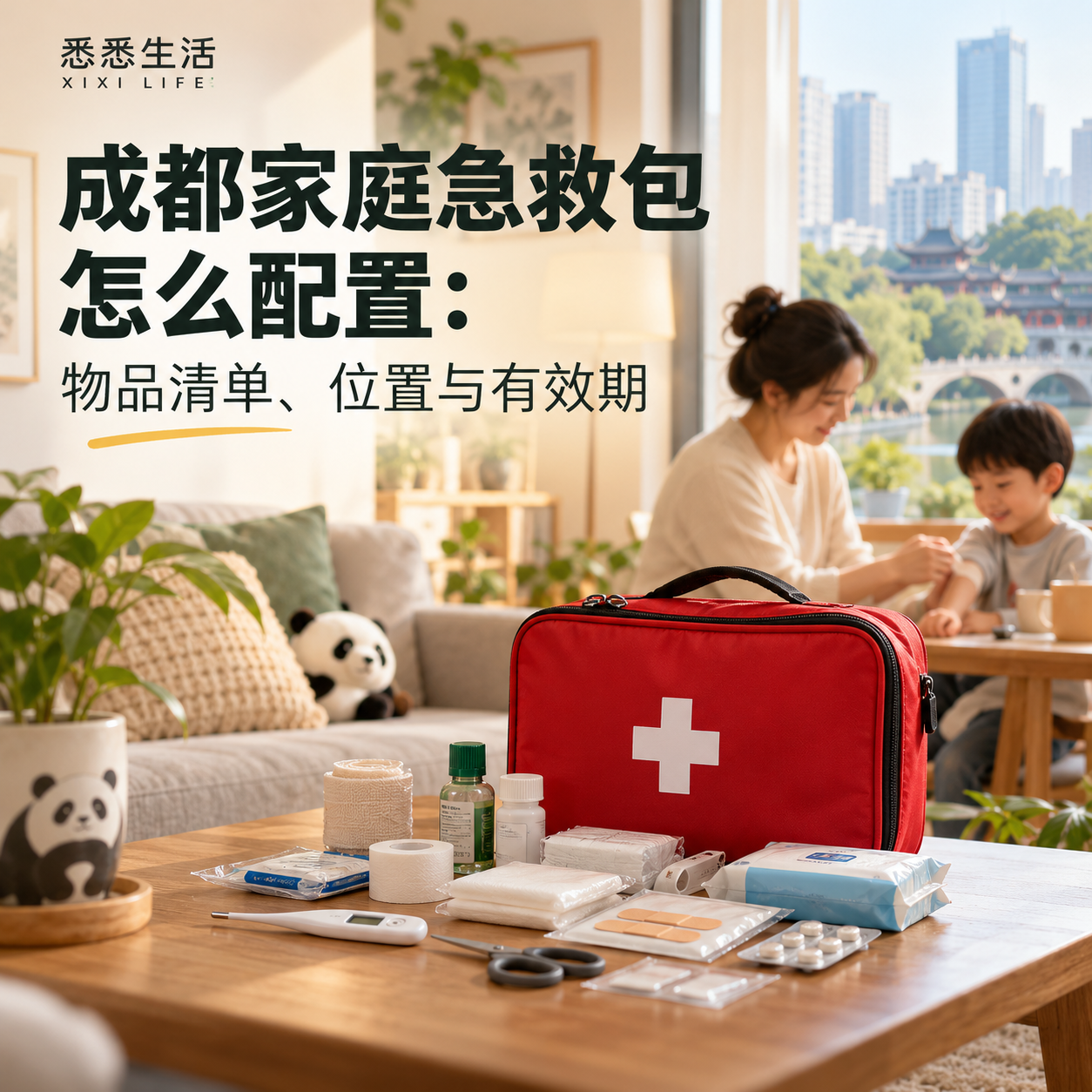 成都家庭急救包怎么配置：物品清单、位置与有效期