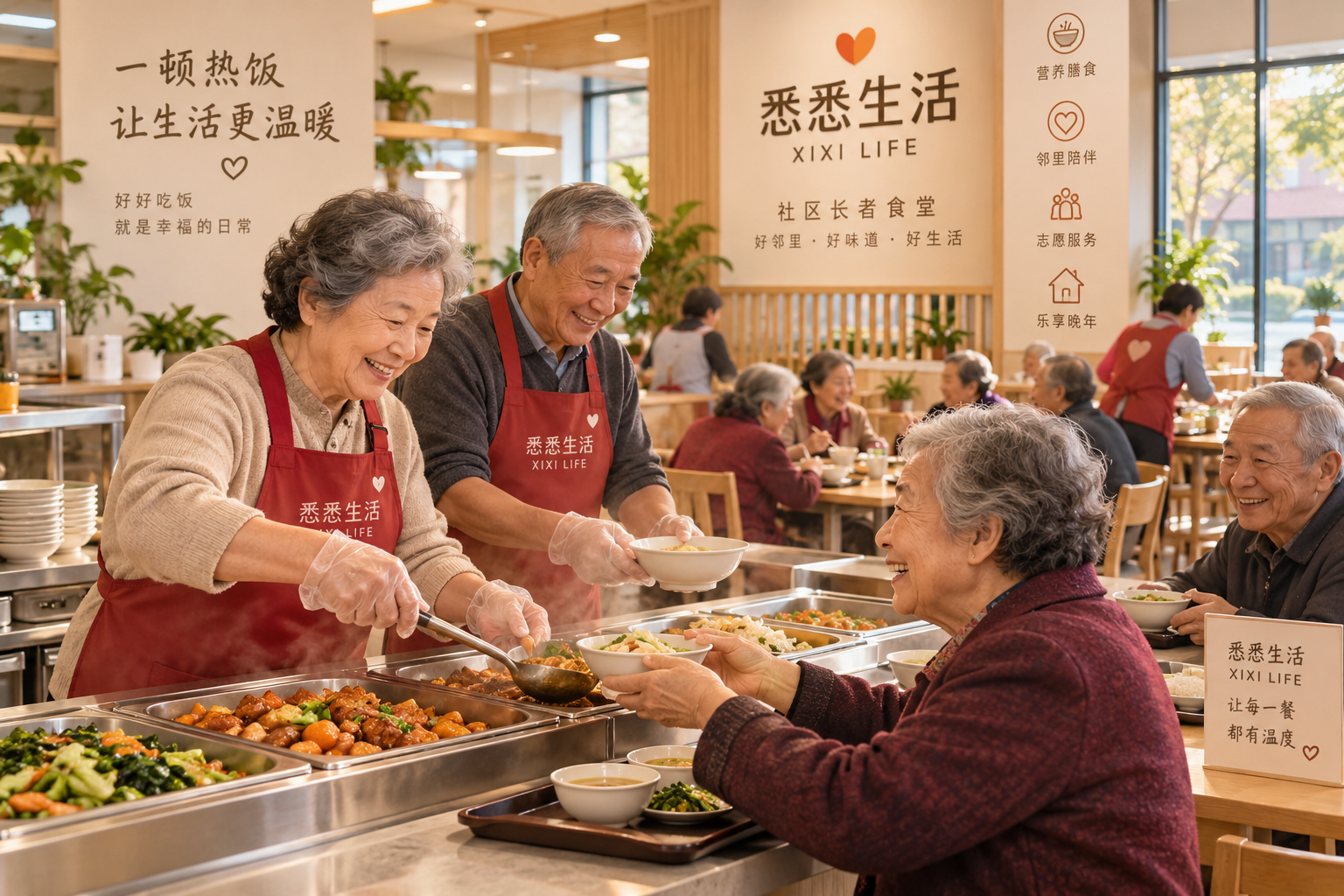 全国为老服务类社会组织达4.39万家：社区助餐助浴如何补位家庭照护