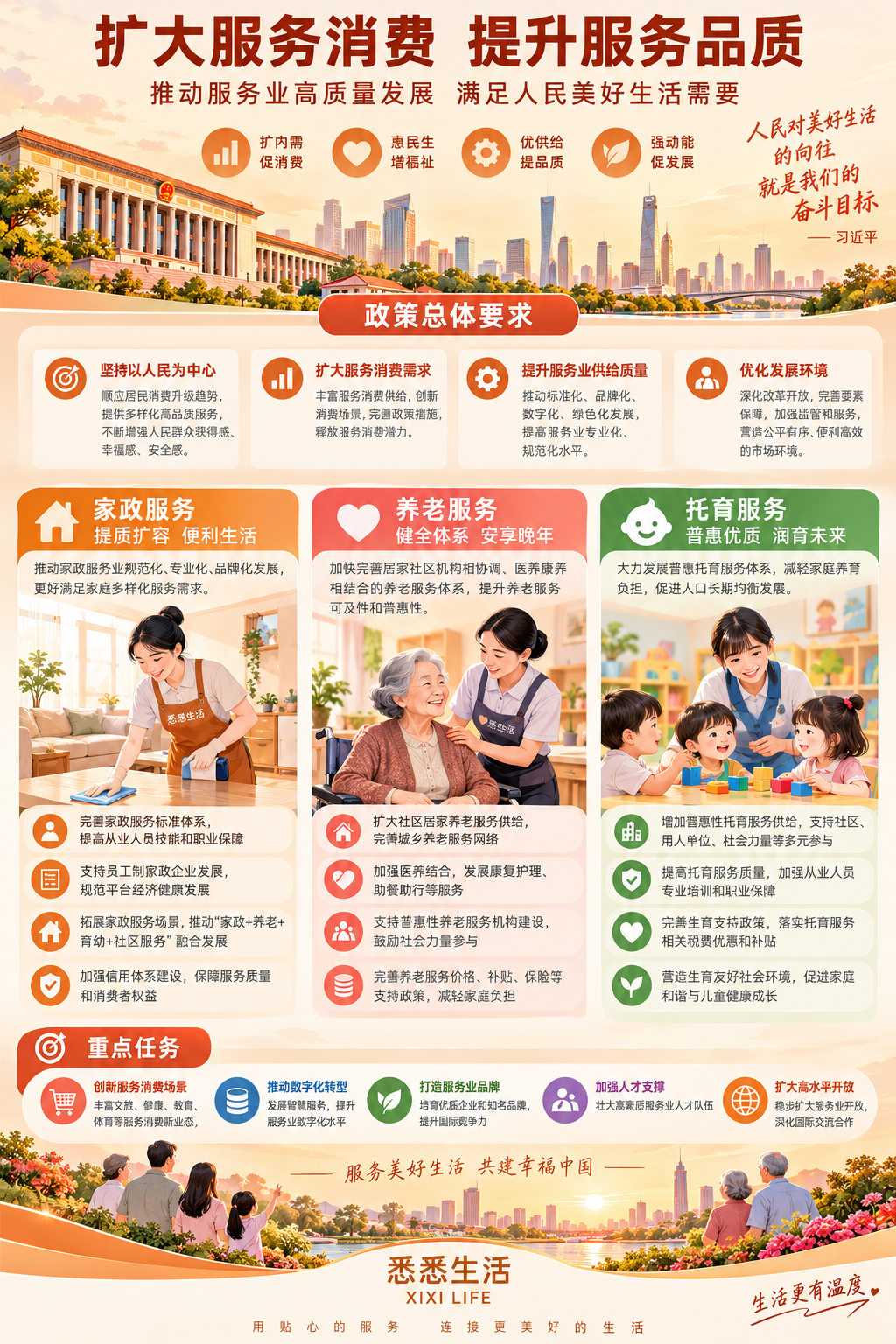 国务院常务会议部署服务业扩能提质：家政服务将迎哪些政策利好