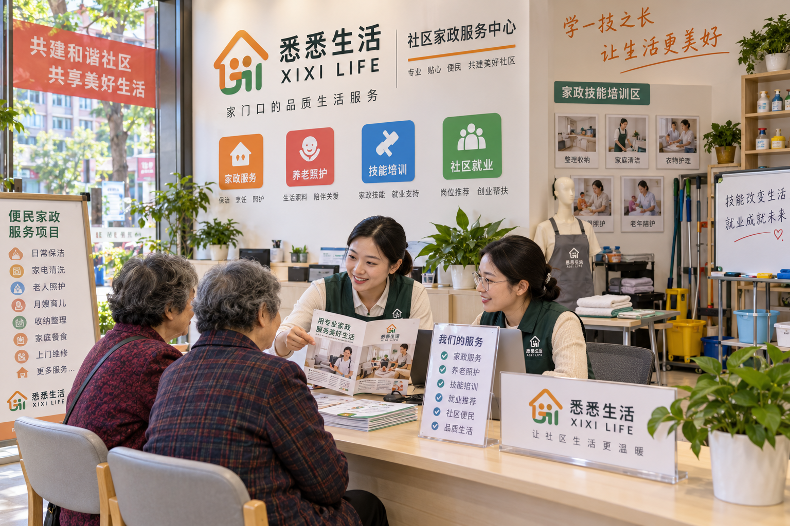 北京牛街“暖馨家政联合体”亮相：五个街道联动，家政服务嵌入社区