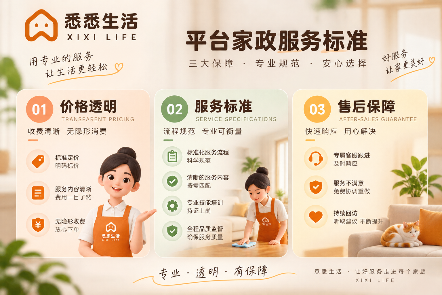平台家政加码标准化：京东家政发布三大服务承诺，直指隐形收费等痛点