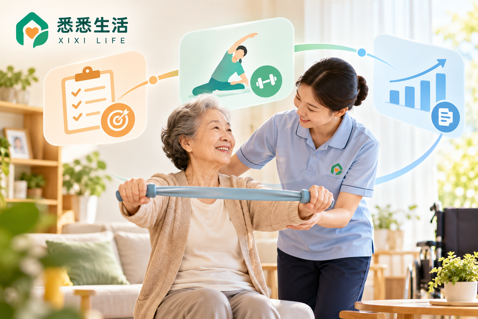 康复护理服务怎么选：评估目标、训练配合与效果记录