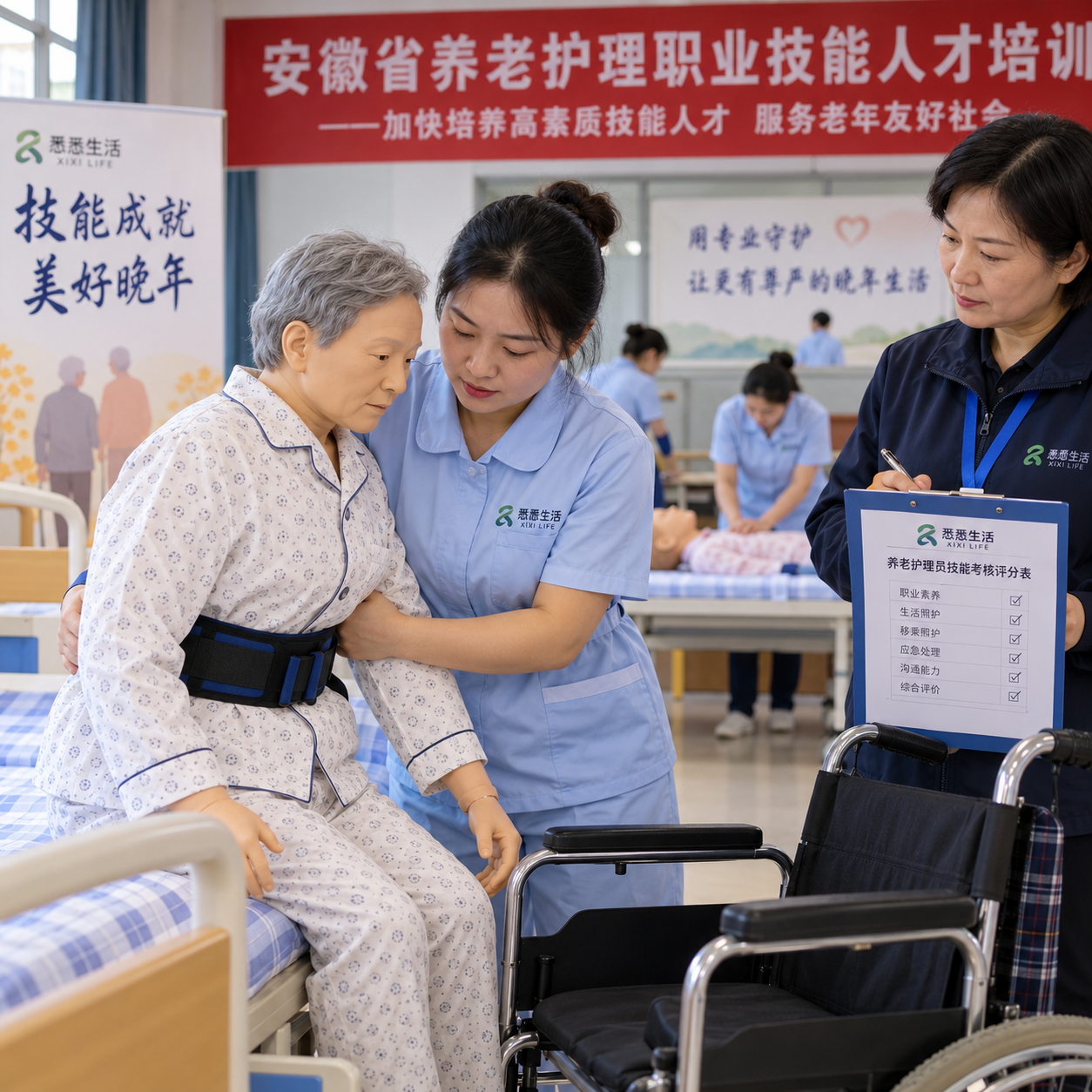 安徽民政技能人才加速培养：养老护理员“八级工”试点释放哪些信号