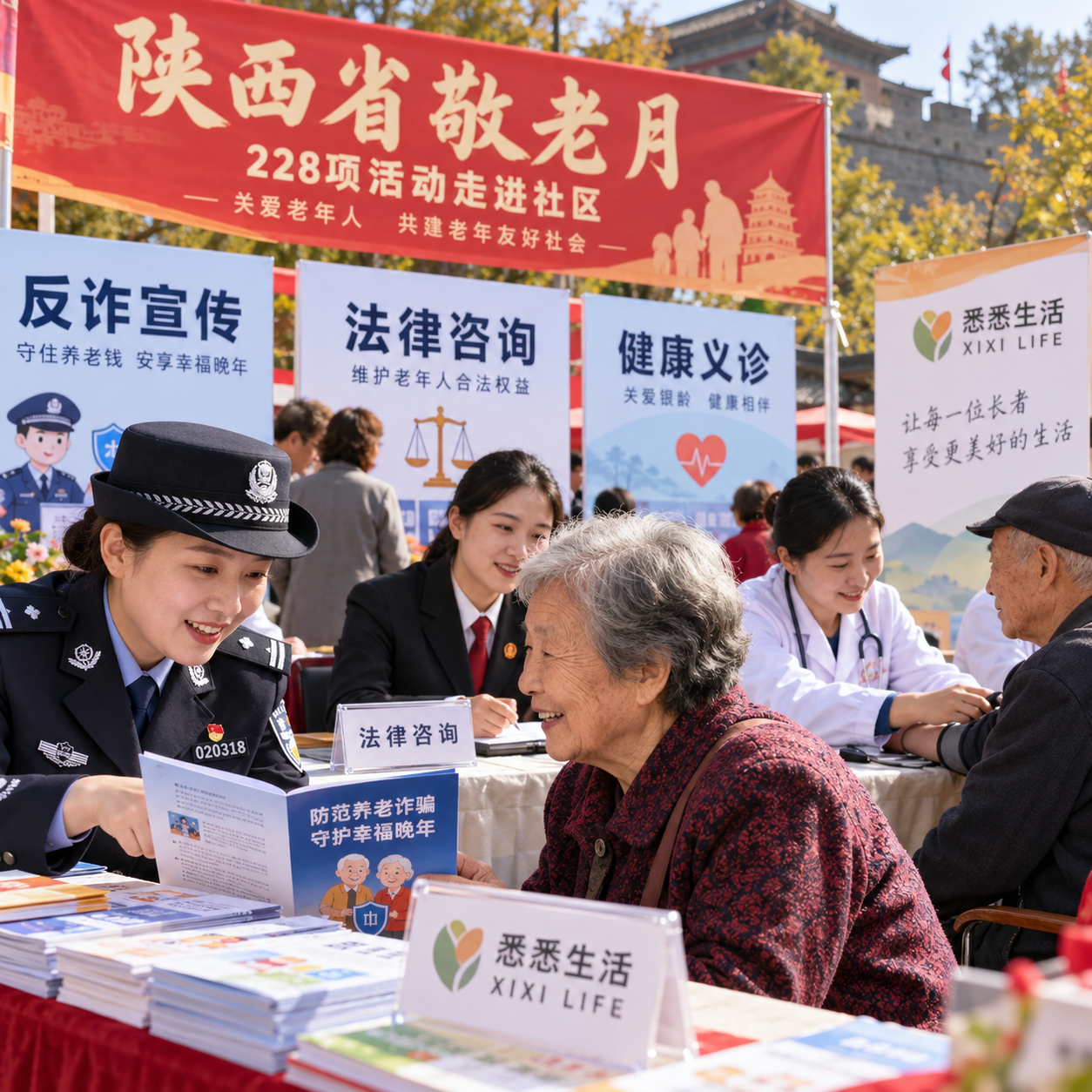 陕西敬老月推出228项活动：权益保障与银龄安全怎样落到家门口