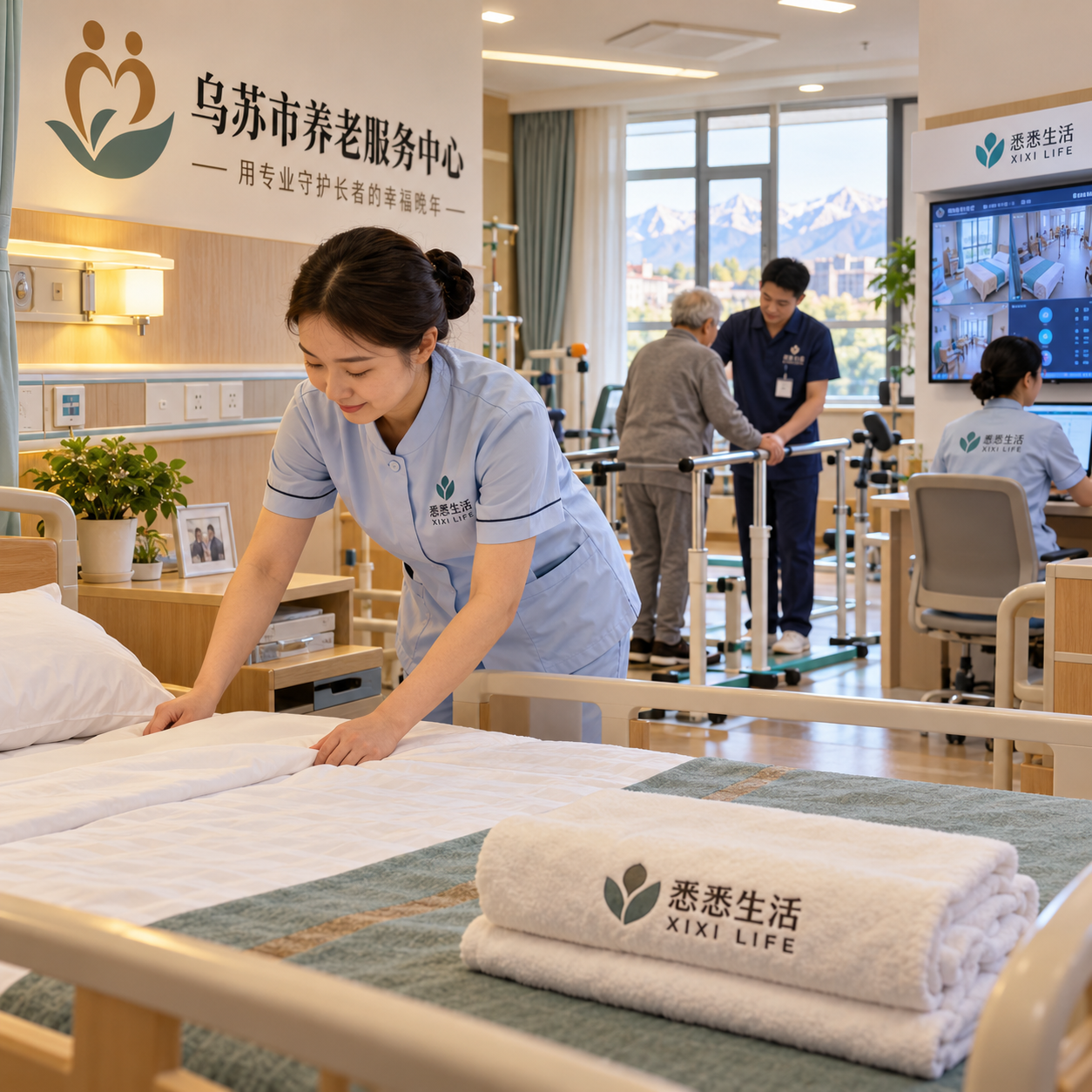 乌苏5000万元养老服务中心进入收尾：200张护理床位补哪些短板