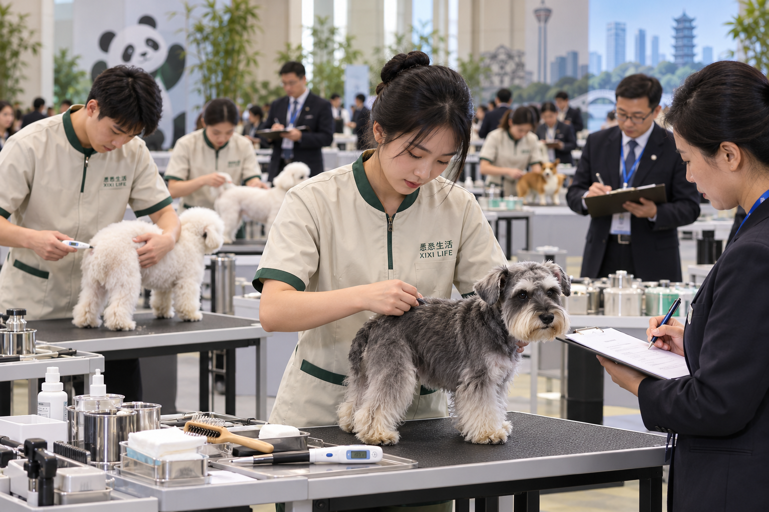 成都首批宠物健康护理员开考：46名考生参加职业技能等级认定，填补本地技能评价空白