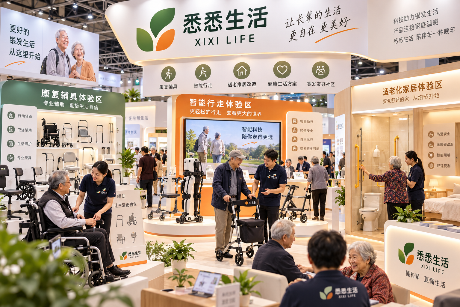 2026兰州老龄产业博览会启幕：6500平方米展区200余家企业，康复辅具与适老化家居成看点