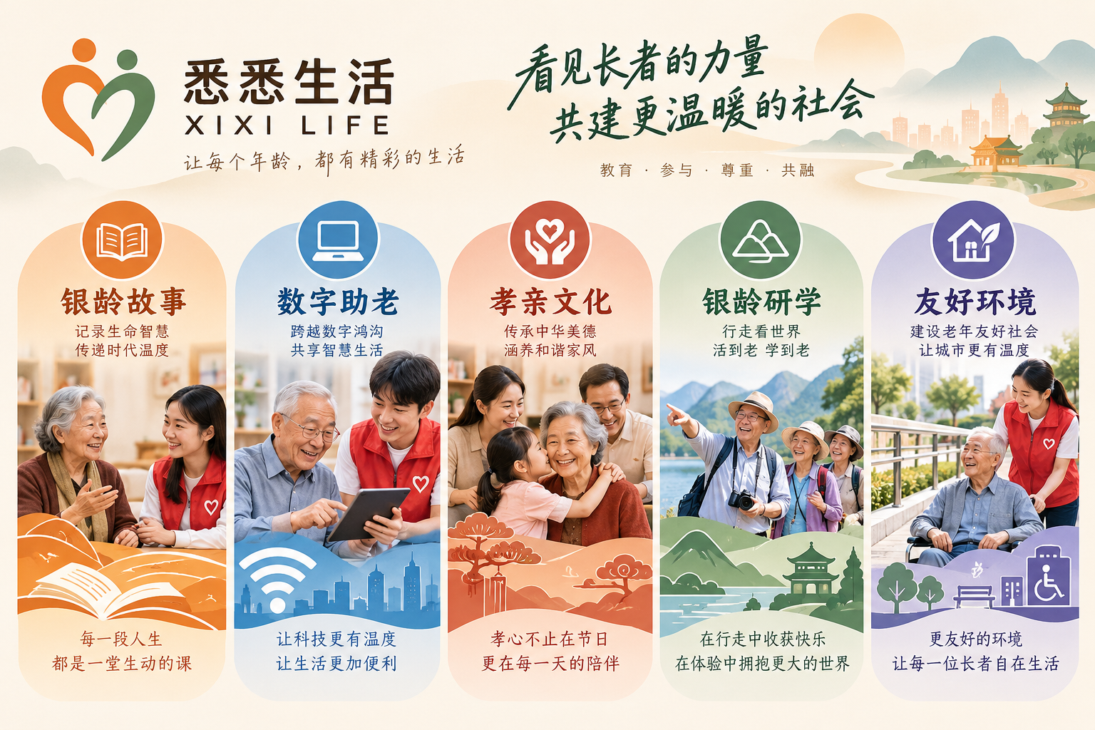 湖北22部门出台人口老龄化国情省情教育实施意见：五大主题活动进机关进社区进学校
